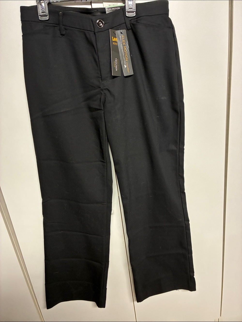 Lee Regular Fit Trouser Mid Rise Women’s Petite Stretch Dress Pants